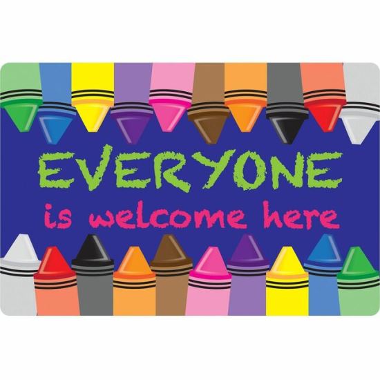 Ashley Smart Poly Original Fun Welcome Mat 1