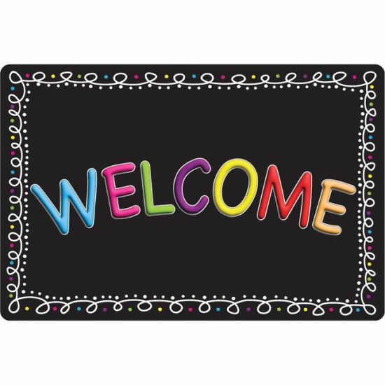 Ashley Smart Poly Original Fun Welcome Mat 1