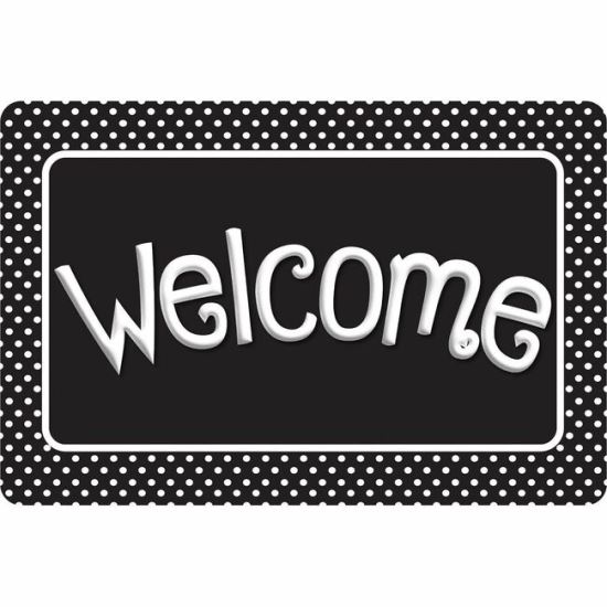 Ashley Smart Poly Original Fun Welcome Mat 1
