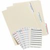 Avery&reg; File Folder Labels, White/Purple, 2/3" x 3-7/16" , 252 (5204) 6