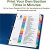Avery coFriendly Recycled A-Z Dividers, 26 Tabs (11085) 5