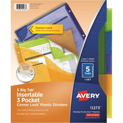 Avery&reg; Big Tab Tab Divider 1