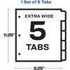 Avery&reg; Index Maker Index Divider 5
