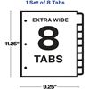 Avery&reg; Index Maker Index Divider 5
