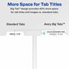 Avery&reg; Big Tab Index Maker Index Divider 7