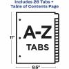 Avery A-Z Dividers, 26 Tabs, Ready Index, Arched Tabs (11844) 4