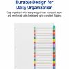 Avery A-Z Dividers, 26 Tabs, Ready Index, Arched Tabs (11844) 5