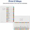 Avery 1-31 Dividers, 31 Tabs, Ready Index, Arched Tabs (11846) 3