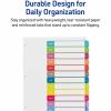 Avery Jan-Dec Dividers, 12 Tabs, Ready Index, Arched Tabs (11847) 5