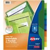 Avery&reg; Big Tab Insertable 2-Pocket Dividers 1