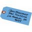 Avery&reg; Unstrung Shipping Tags, 11.5 pt. Stock, 4-3/4" x 2-3/8" , 1,000 Blue Hang Tags 1