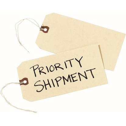 Avery&reg; Shipping Tags, Manila, Strung, 6-1/4" x 3-1/8" , 1,000 Tags (12508) 1