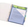 Avery&reg; Corner Lock Write & Erase Plastic Dividers with Expandable Pockets 4