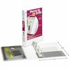 Avery 1" Mini Durable View Protect & Store Binder, White, 175 Sheets 4