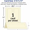 Avery&reg; Tent Cards, 3.5" x 11" , Embossed Border, 50 Cards (5915) 4