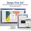 Avery&reg; Tent Cards, 3.5" x 11" , Embossed Border, 50 Cards (5915) 8
