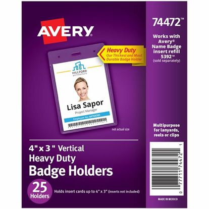 Avery® Name Badge Holder 1