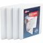 Avery Heavy-Duty View Binder, .5" One Touch Slant Rings, 4 White Binders 1