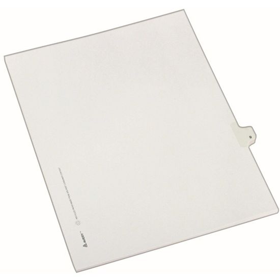 Avery&reg; Individual Legal Dividers Allstate(R) Style, Letter Size, Side Tab #9 (82207) 1