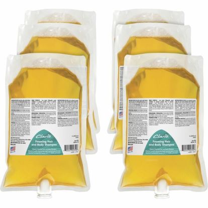 Betco Clario Foaming Hand, Hair and Body Shampoo Refills 1