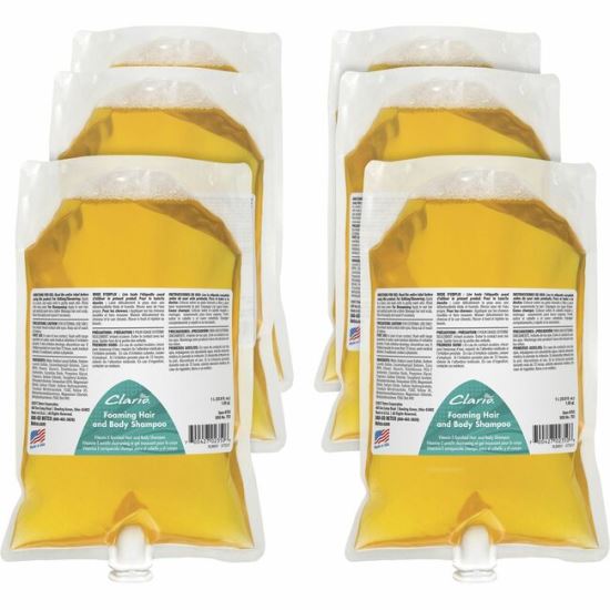 Betco Clario Foaming Hand, Hair and Body Shampoo Refills 1