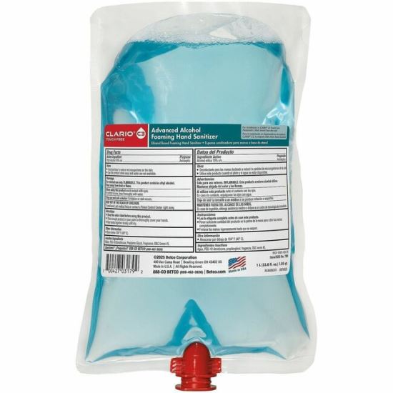 Betco Advanced Hand Sanitizer Foam Refill 1