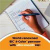 BIC 4-Colours-in-One Multifunction Ball Pen 4