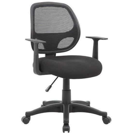 Boss Commercial Grade Mesh Task Chair w/T-Arms 1