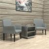 Boss Box Arm Guest, Accent or Dining Chair W/Black Base 3