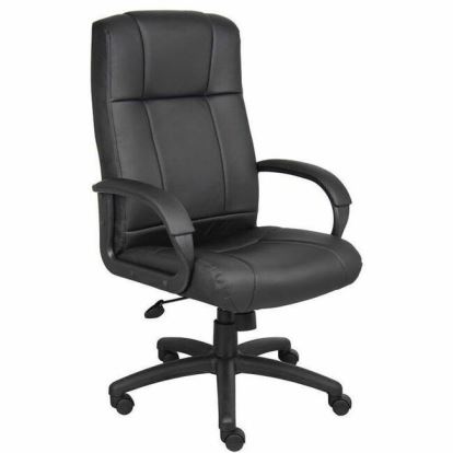 Boss Caressoftplus Vinyl Executive High Back Chair 1