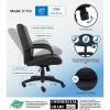 Boss Caressoftplus Vinyl Executive Mid Back Chair 6