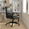 Boss Caressoftplus Vinyl Executive Mid Back Chair 11