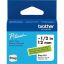 Brother P-touch BTAG-G31 Black on Light Green Label Tape 1