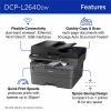 Brother DCP-L2640DW Wireless Laser Multifunction Printer - Monochrome - Gray 6