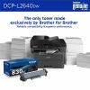 Brother DCP-L2640DW Wireless Laser Multifunction Printer - Monochrome - Gray 7