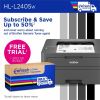 Brother HL HL-L2405W Desktop Wireless Laser Printer - Monochrome 7