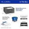 Brother HL HL-L2405W Desktop Wireless Laser Printer - Monochrome 10