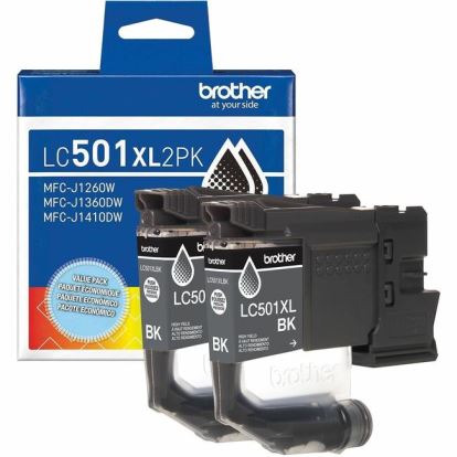 Brother Original High Yield Inkjet Ink Cartridge - Twin-pack - Black - 2 Pack 1