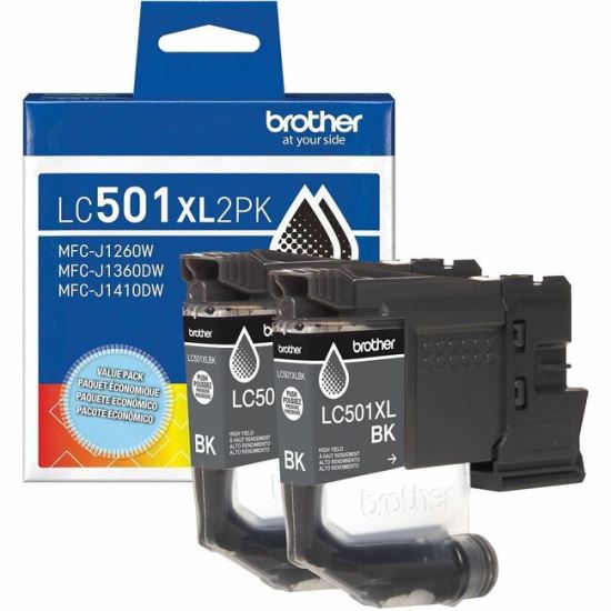 Brother Original High Yield Inkjet Ink Cartridge - Twin-pack - Black - 2 Pack 1