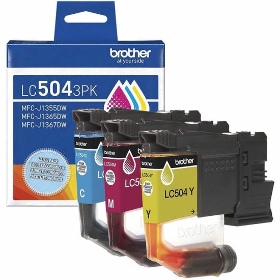 Brother Original Standard Yield Inkjet Ink Cartridge - Cyan, Magenta, Yellow - 1 Each 1