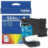 Brother LC504XLC Original High Yield Inkjet Ink Cartridge - Cyan - 1 Each 1