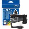 Brother LC506BK Original Standard Yield Inkjet Ink Cartridge - Black - 1 Each 1