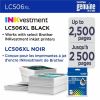 Brother LC506XLBK Original High Yield Inkjet Ink Cartridge - Black - 1 Each 2