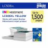 Brother LC506XLY Original High Yield Inkjet Ink Cartridge - Yellow - 1 Each 2