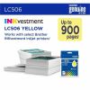 Brother LC506Y Original Standard Yield Inkjet Ink Cartridge - Yellow - 1 Each 2