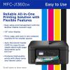 Brother Work Smart MFC-J1360DW Wired & Wireless Inkjet Multifunction Printer - Color - Black 7