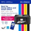 Brother Work Smart MFC-J1410DW Wired & Wireless Inkjet Multifunction Printer - Color 3