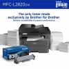 Brother MFC-L2820DW Wireless Laser Multifunction Printer - Monochrome - Gray 7