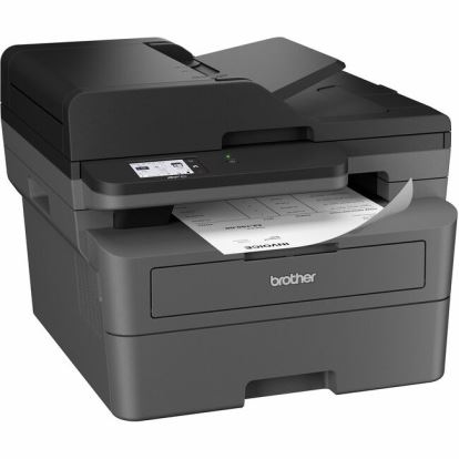 Brother MFC-L2820DWXL Wireless Laser Multifunction Printer - Monochrome - Gray 1