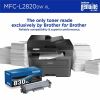 Brother MFC-L2820DWXL Wireless Laser Multifunction Printer - Monochrome - Gray 7